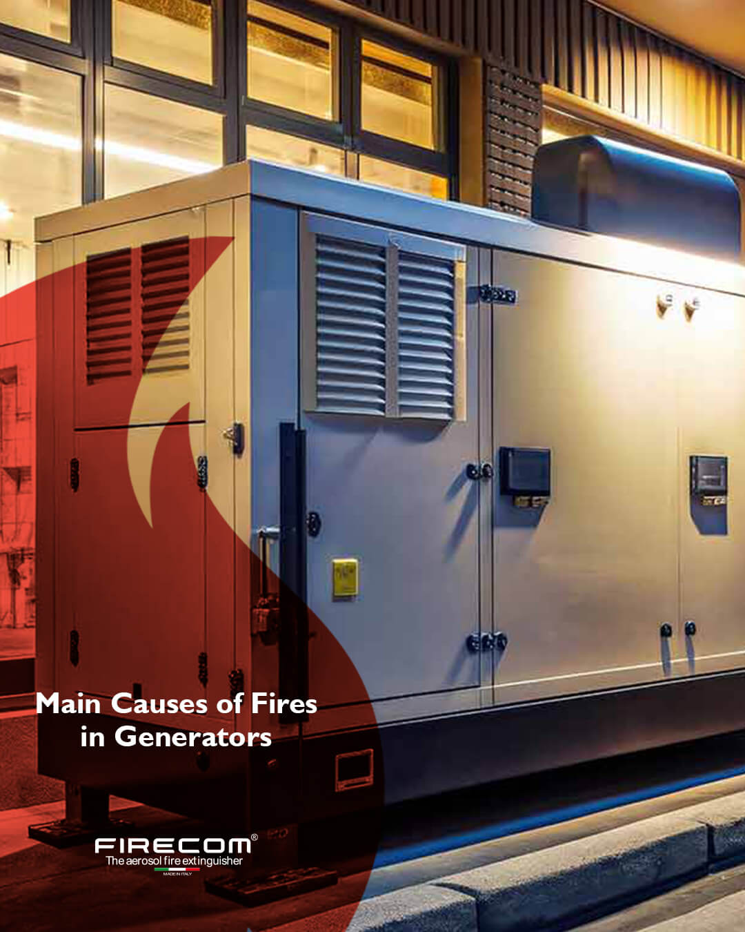 Main Causes of Fires in Generators - Firecom