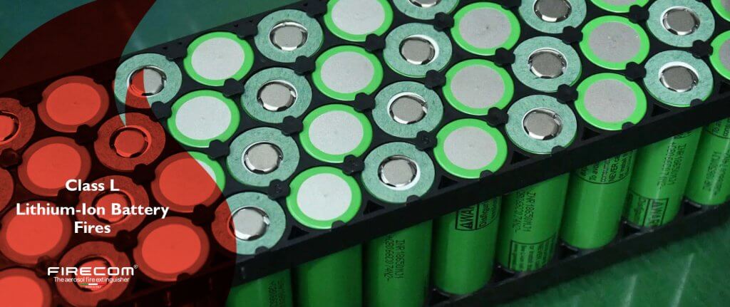 Class L lithium-ion battery fire - Firecom